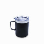 Mug doble pared en acero slate