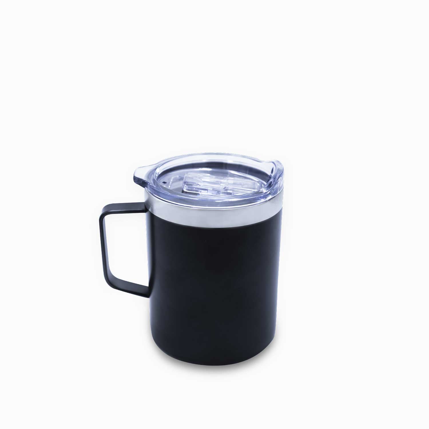 Mug doble pared en acero slate