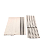 Toallas de cocina beige-gris setx2