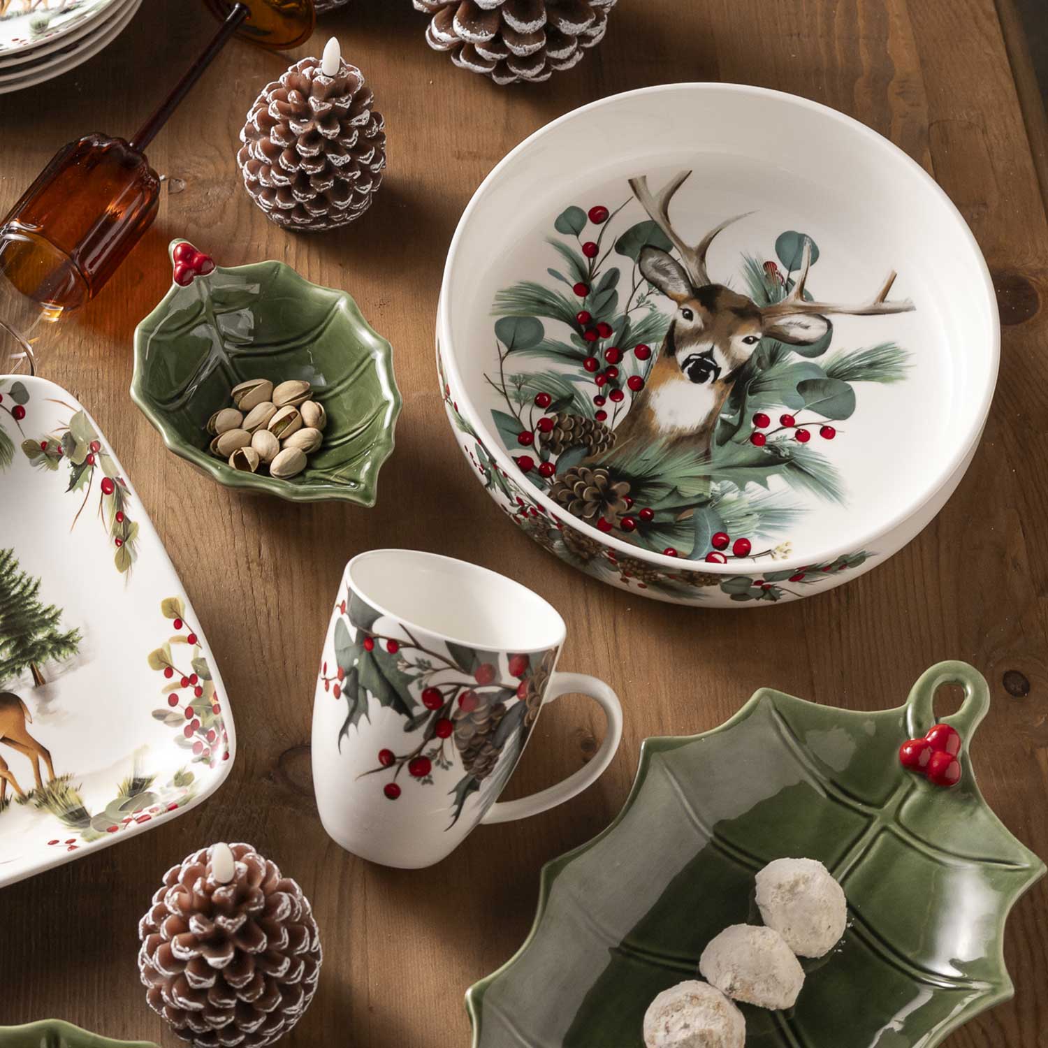 Tazón navidad Silvestre 24cm-3-AMBIENTE GOURMET MÉXICO