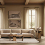 Mesa auxiliar león 60x55x55