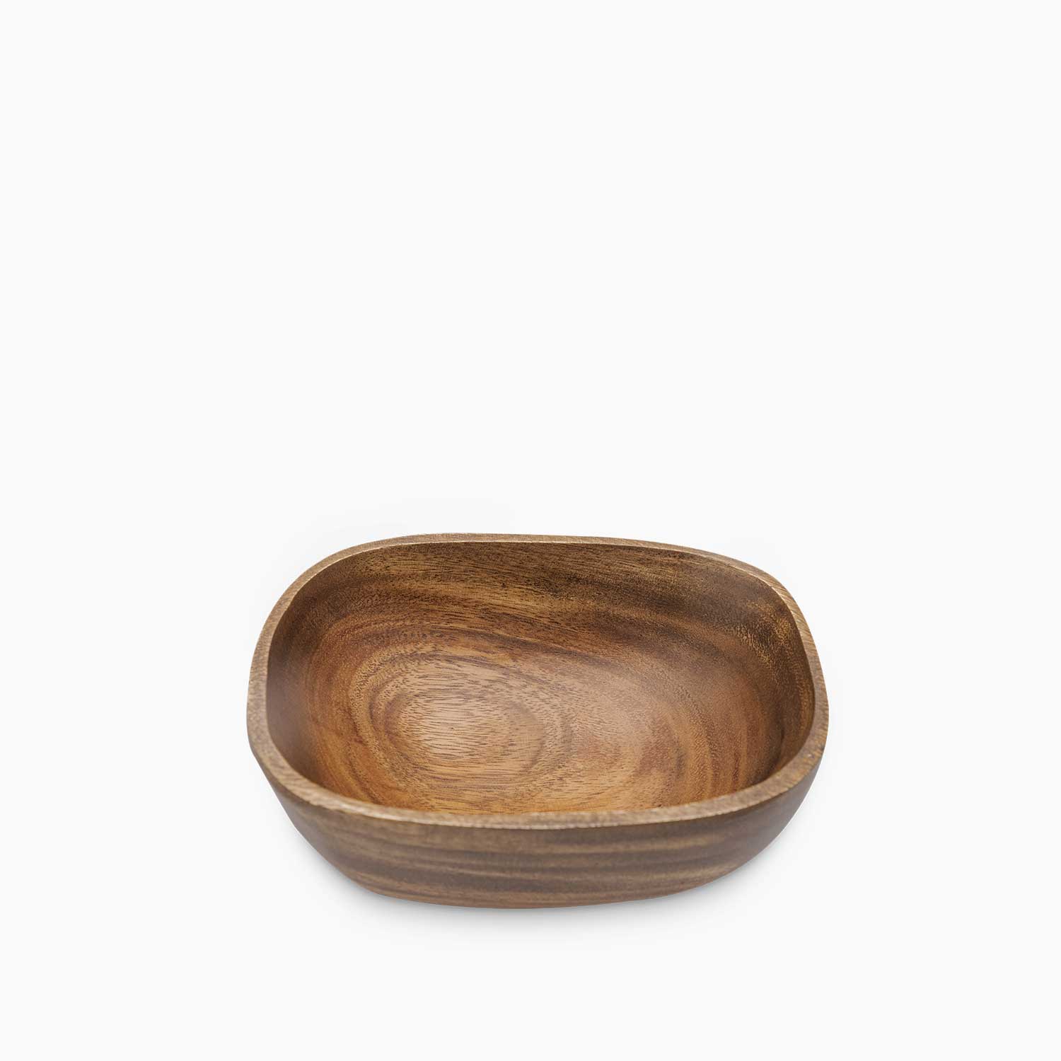 Bowl rectangular en acacia 20cm--AMBIENTE GOURMET MÉXICO