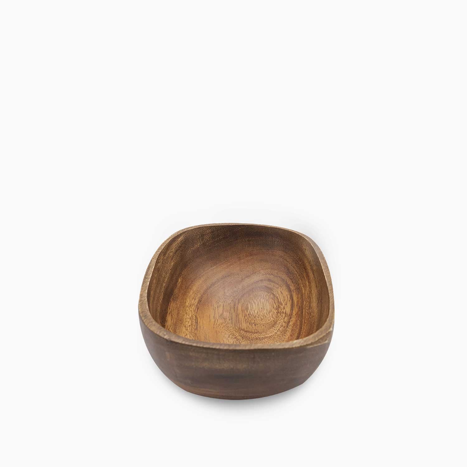 Bowl rectangular en acacia 20cm--AMBIENTE GOURMET MÉXICO
