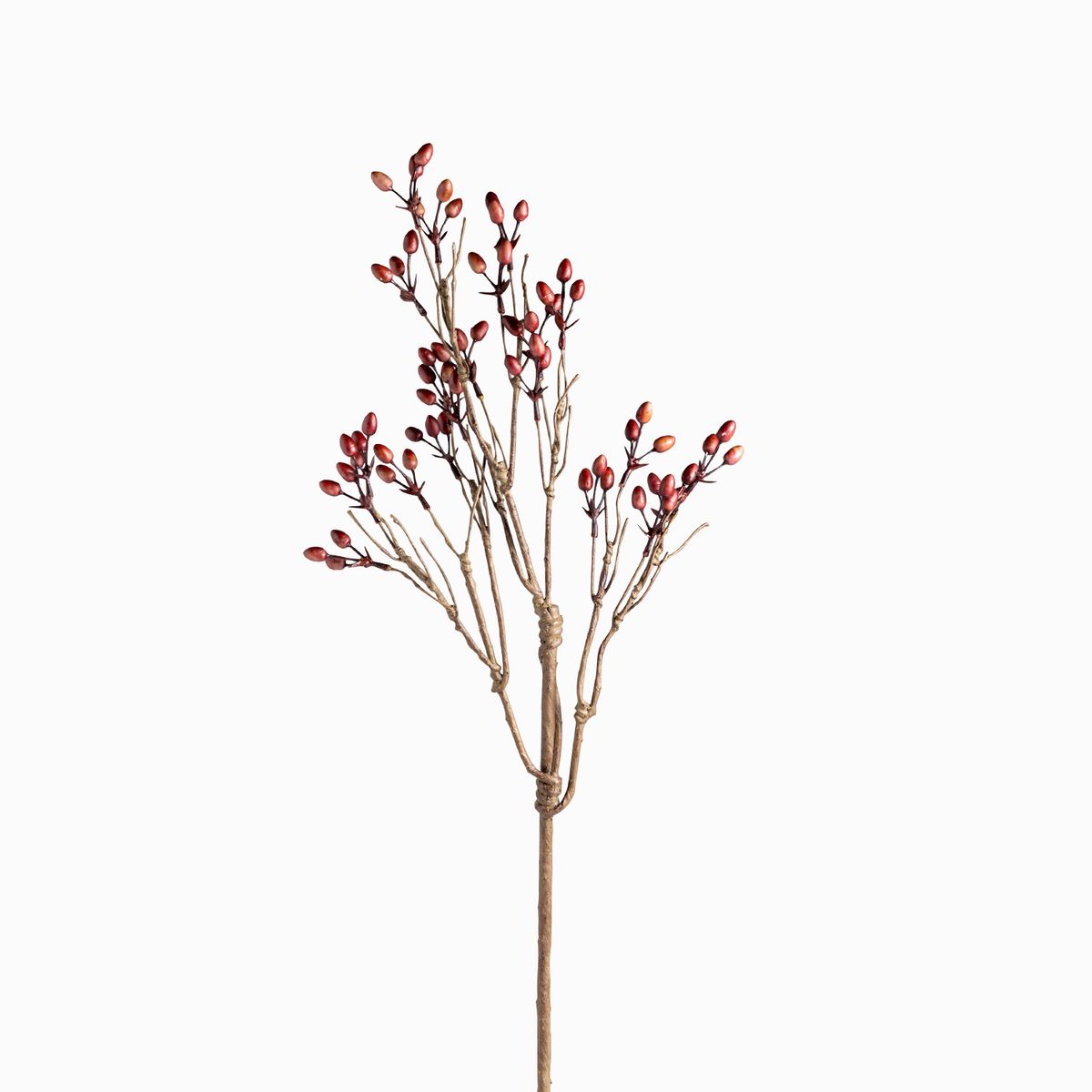 Rama bayas rojas 70cm