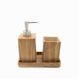 Set baño madera