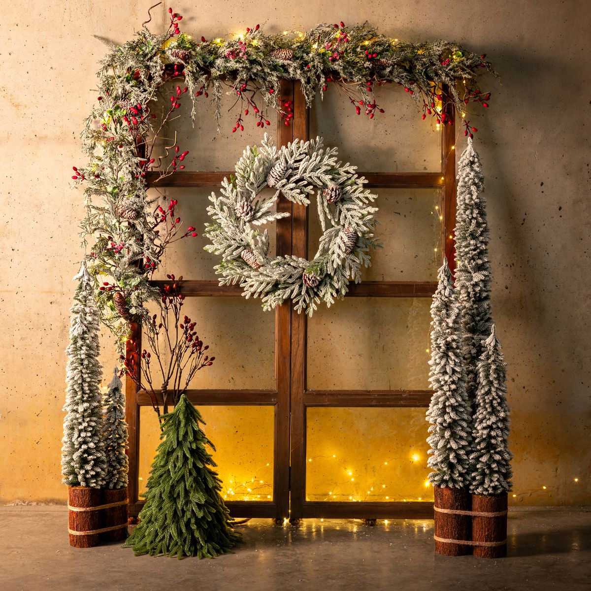 Trio pinos 76cm