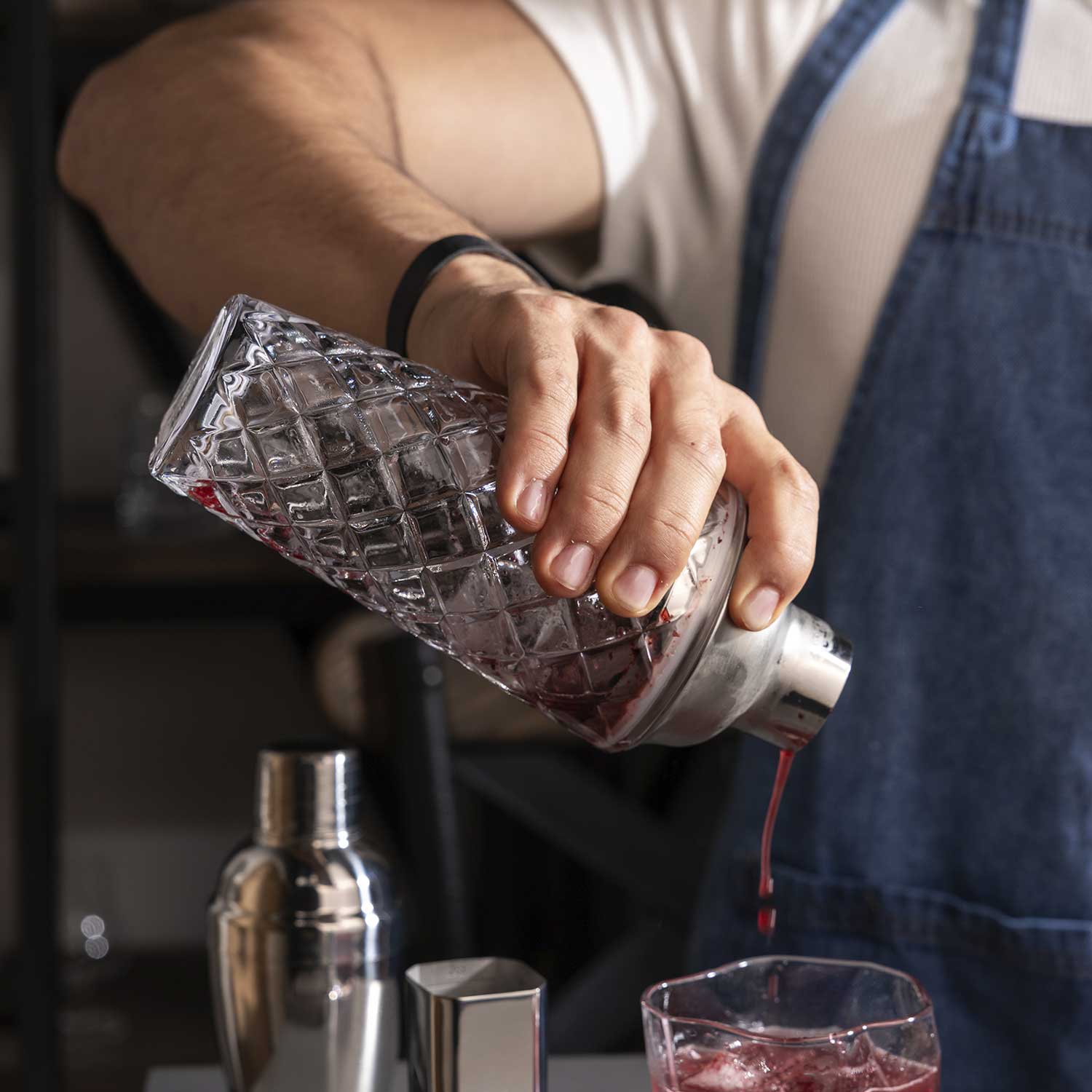 Coctelera milano en vidrio 400ml-4-AMBIENTE GOURMET MÉXICO