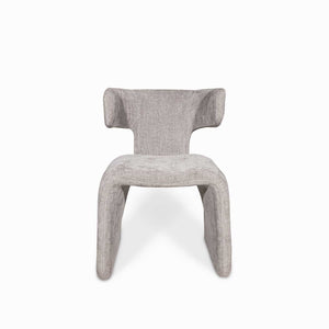 Silla de comedor Evi gris 76x56x54