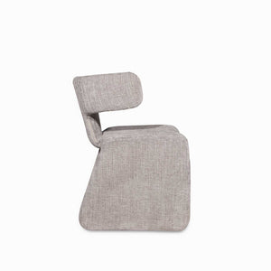 Silla de comedor Evi gris 76x56x54