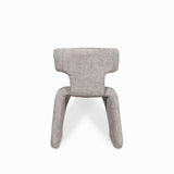 Silla de comedor Evi gris 76x56x54