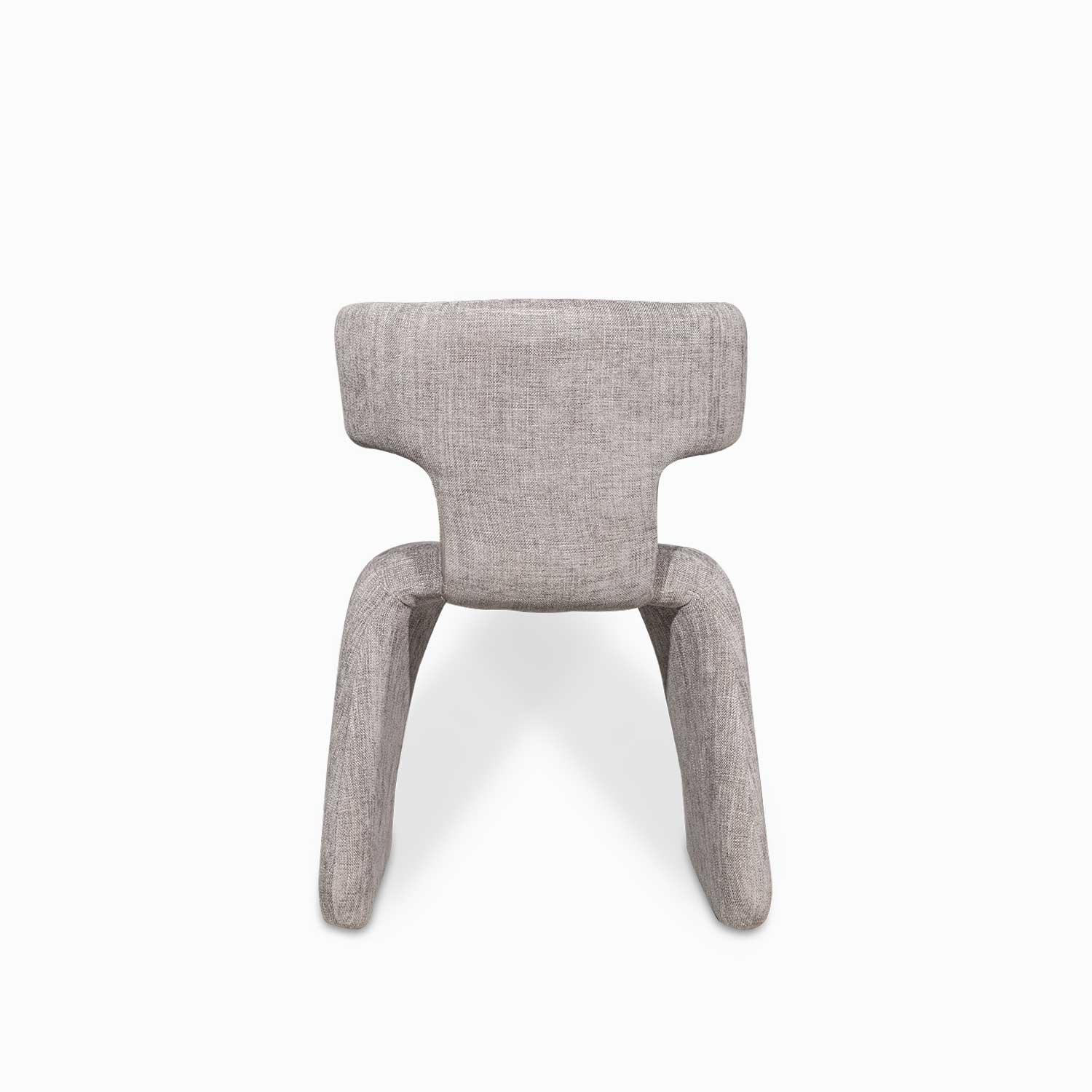 Silla de comedor Evi gris 76x56x54