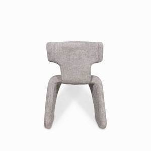 Silla de comedor Evi gris 76x56x54