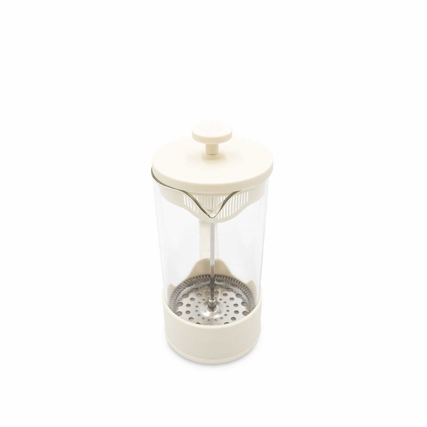 Cafetera prensadora beige 1000ml