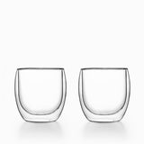 Vaso doble pared curvo 350ml setx2
