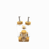 Set ensaladas base madera