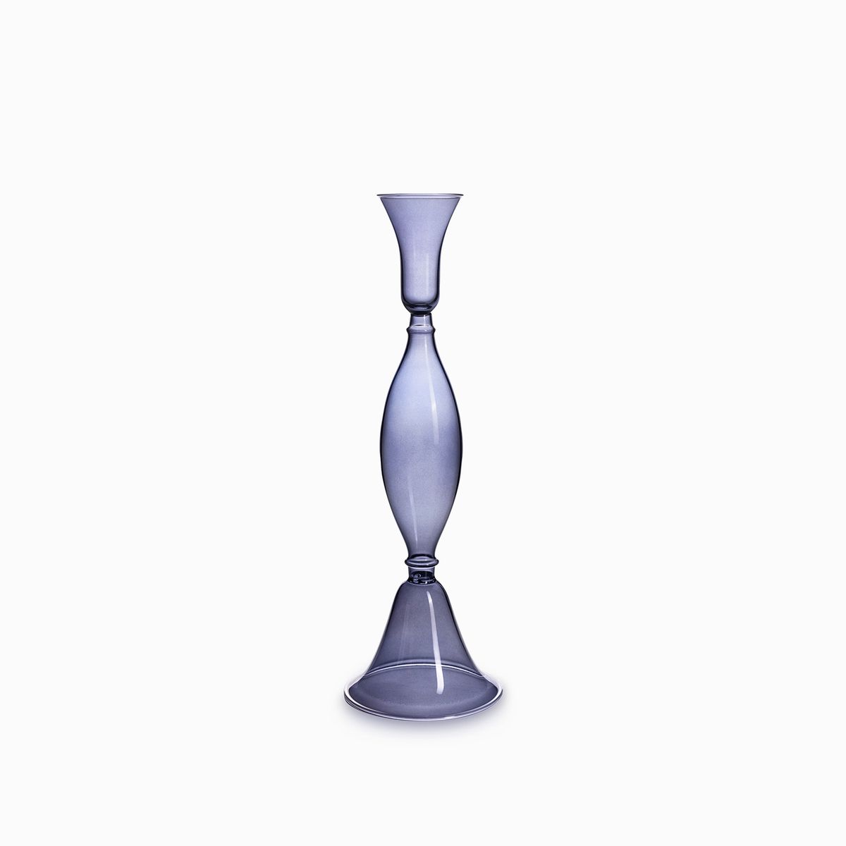 Candelabro Orión azul 31.5cm