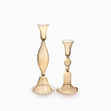 Candelabro Orión ámbar 31.5cm