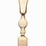 Candelabro Orión ámbar 23.5cm