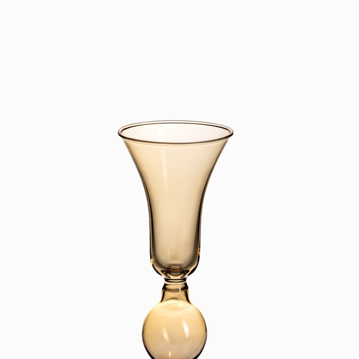 Candelabro Orión ámbar 23.5cm