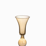 Candelabro Orión ámbar 23.5cm