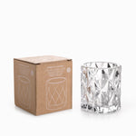 Candelabro Gema transparente 7.5cm