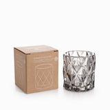 Candelabro Gema gris 7.5cm