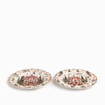 Plato mediano aldea invernal 20cm set x2