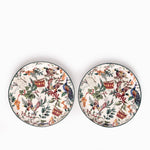 Plato principal aves de invierno 27cm set x2