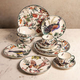 Tazón aves de invierno 15cm set x2