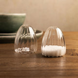 Set salero y pimentero en vidrio 400ml