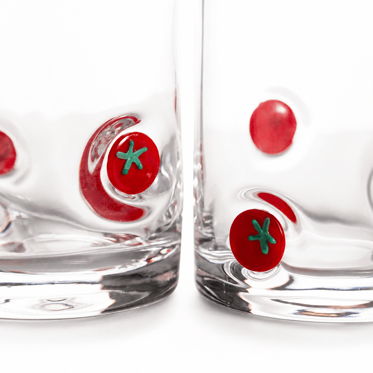 Vaso tomates set x2