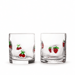 Vaso cereza - fresa set x2