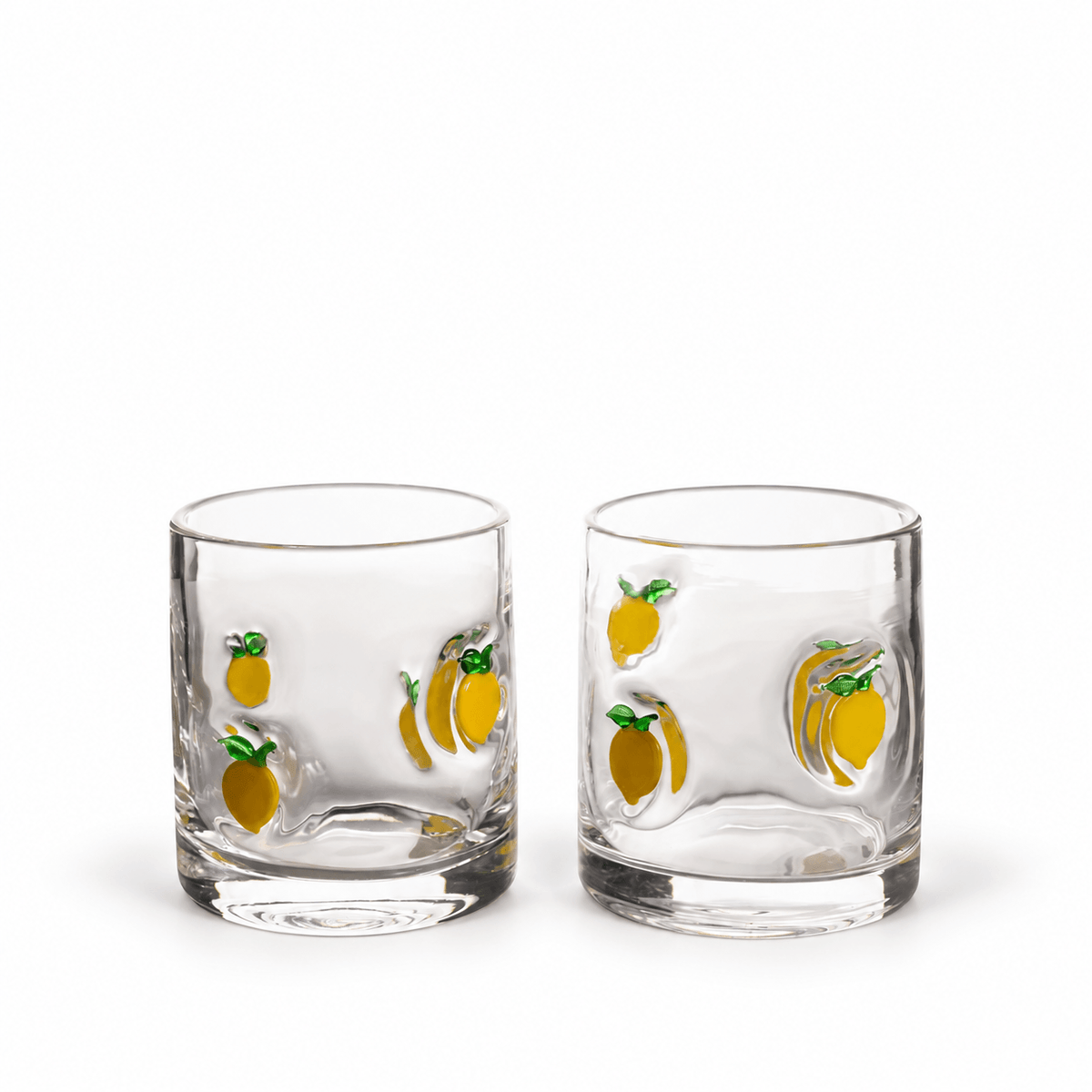 Vaso limones set x2