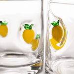 Vaso limones set x2