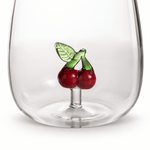 Vaso fresa - cereza 430ml set x2