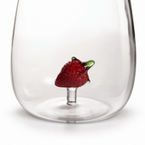 Vaso fresa - cereza 430ml set x2