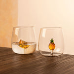 Vaso limón - piña 430ml set x2