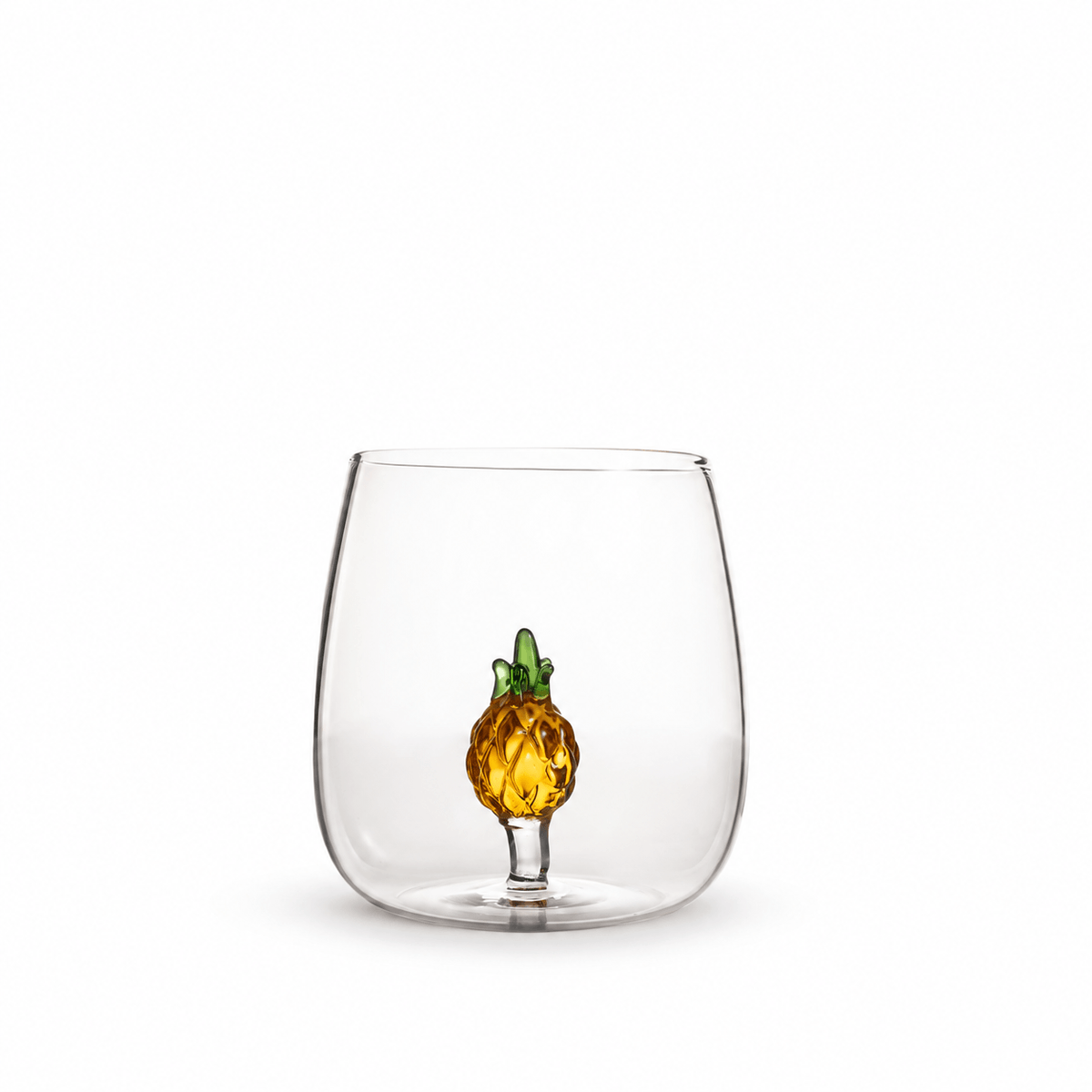 Vaso limón - piña 430ml set x2