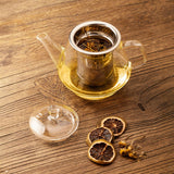 Tetera con infusor en vidrio 350ml