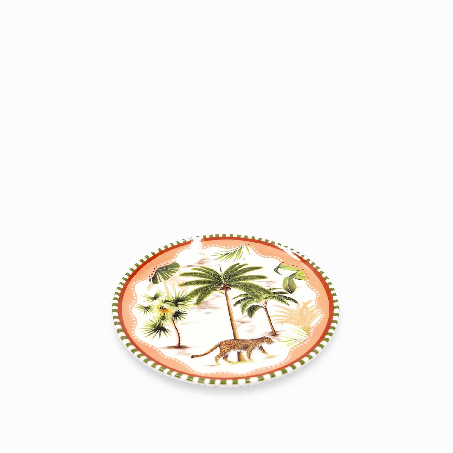 Plato palmeras cheetah 20 cm-2-AMBIENTE GOURMET MÉXICO