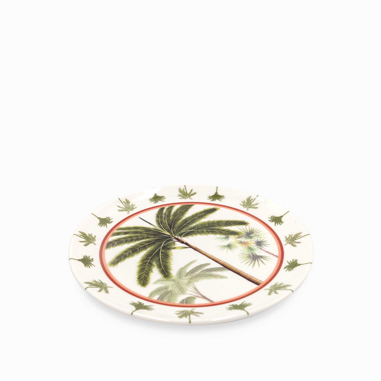 Plato palmeras cheetah 26 cm