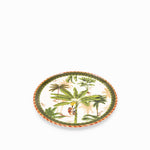 Plato palmeras mono 20 cm