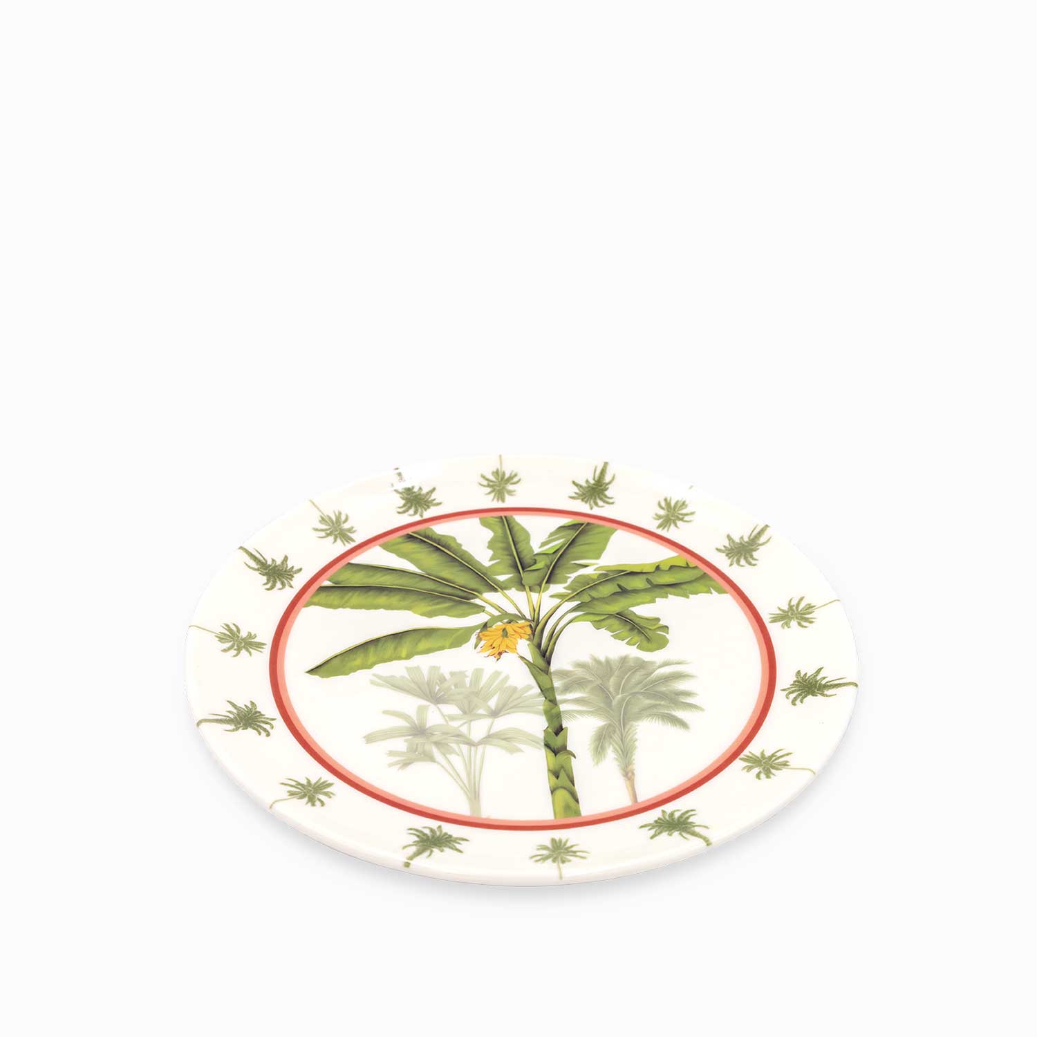 Plato palmeras mono 26 cm