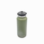 Termo doble pared verde con pitillo 1240ml
