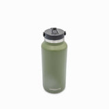 Termo doble pared verde con pitillo 1240ml