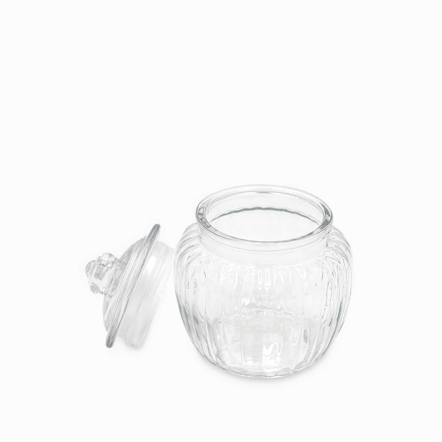 Recipiente almacenar vidrio 620ml