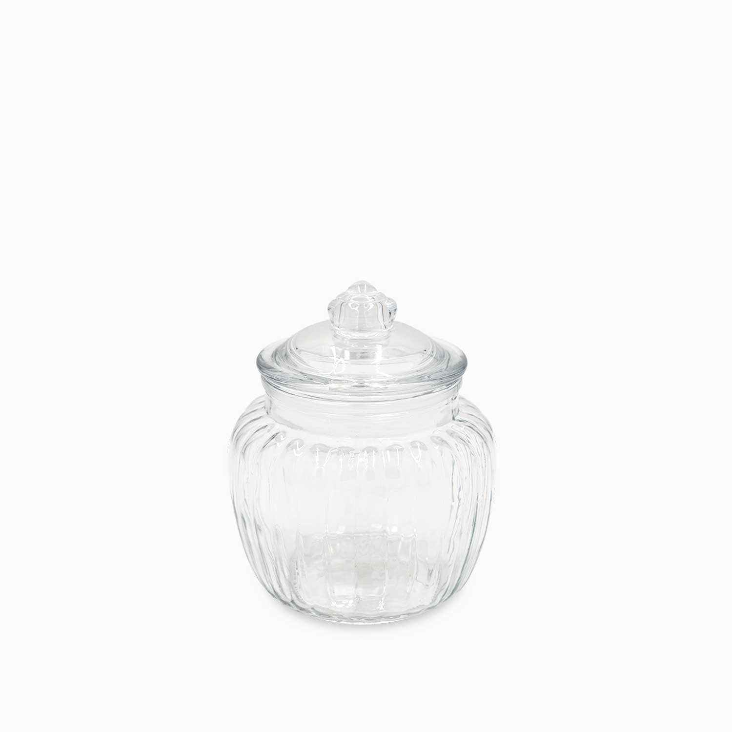 Recipiente almacenar vidrio 620ml