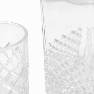 Licorera y vasos para licor lago setx3-5-AMBIENTE GOURMET MÉXICO