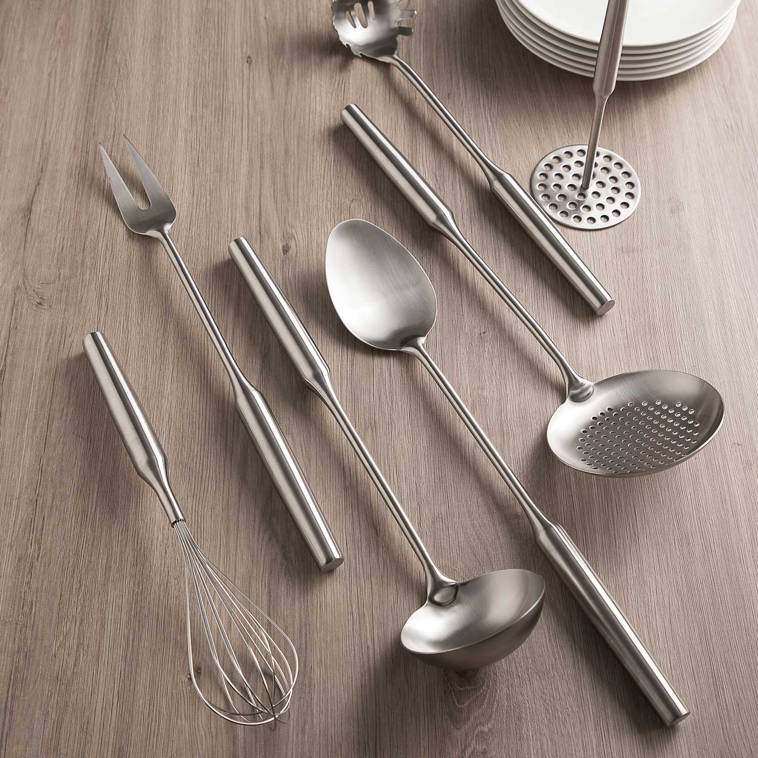 Servidora fritos Abe silver-3-AMBIENTE GOURMET MÉXICO