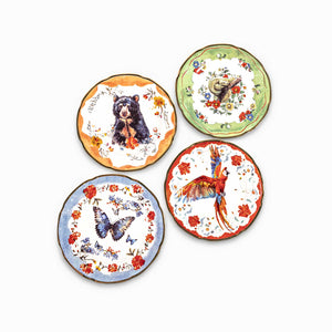 Plato Tesoro jungla redondo 20cm setx4-1-AMBIENTE GOURMET MÉXICO